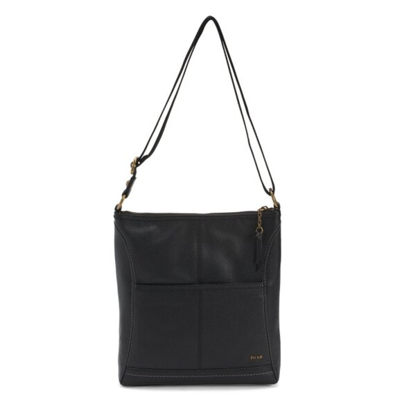 THE SAK Black Leather Iris Crossbody Bag - Picture 1 of 2
